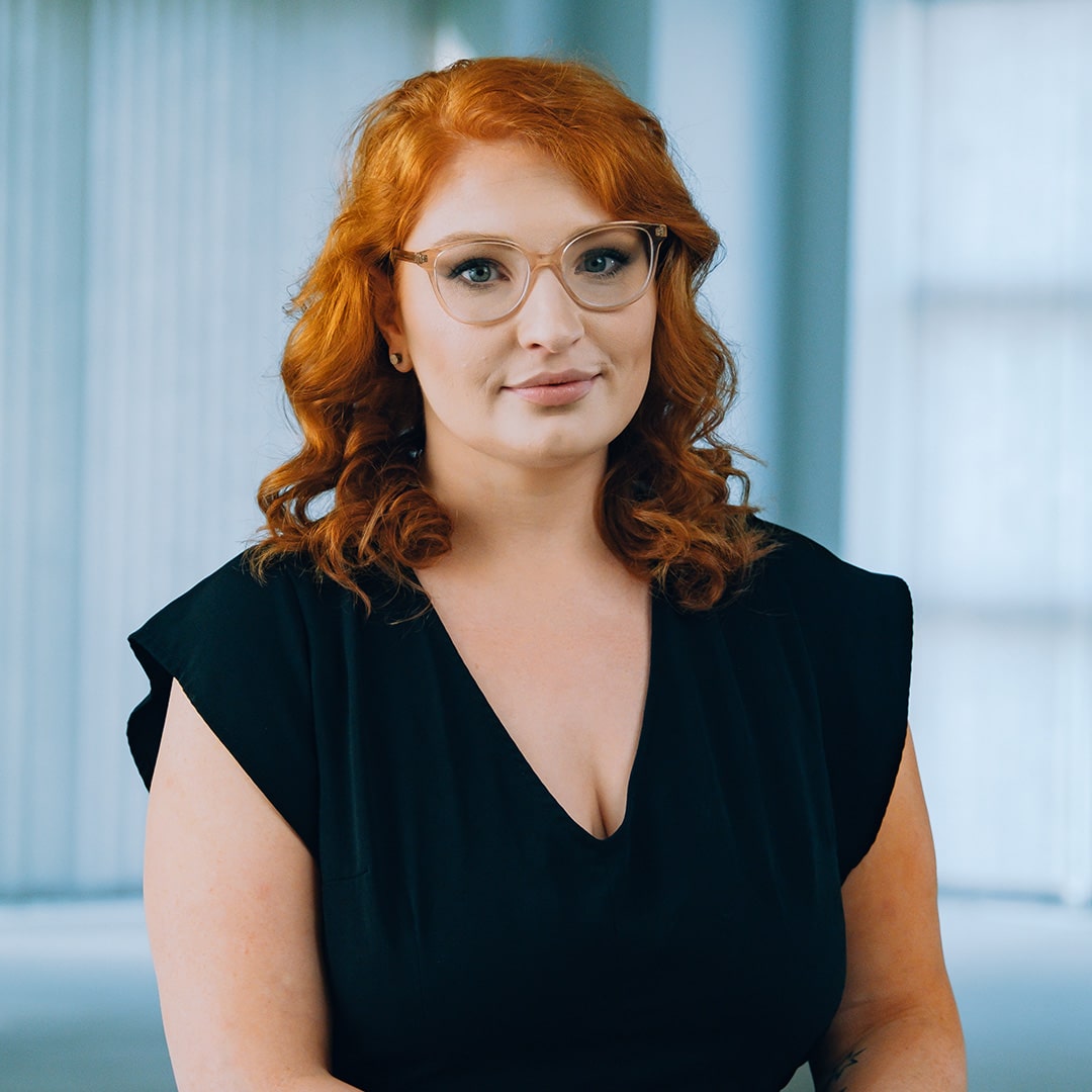 Interview lighting setup for lighter skin tones