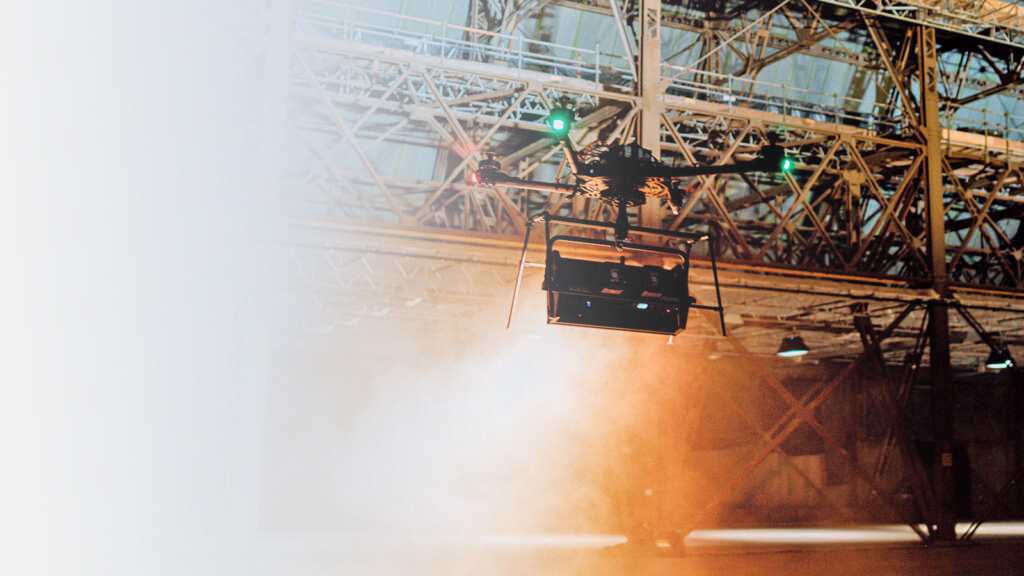 Gemini Hard 2x1 mounted on drone